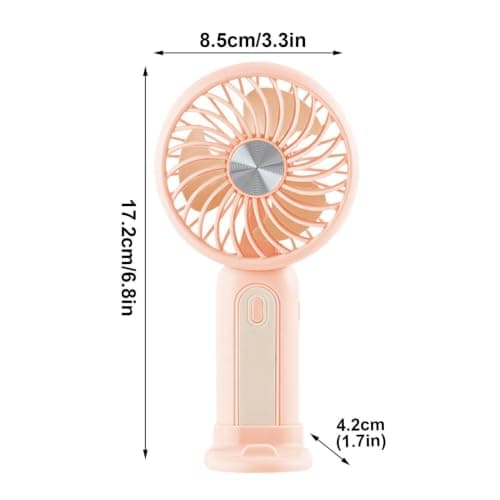 Rechargeable Mini Portable Fan – Usb-Powered, Handheld Desktop-Compatible — view 6