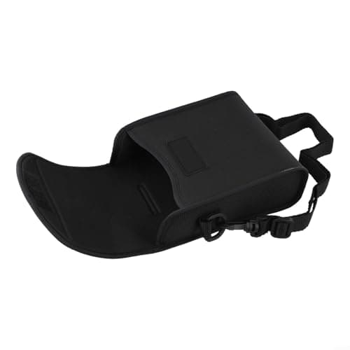 Black Roof Binoculars Case Bag, For 42Mm Objective Lens, 13.5x6x17cm Black, Compact 1680D Nylon Carry Pouch, With Shoulder Strap, For Bird Watching Hunting Travel