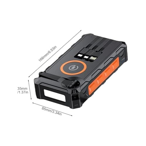 Solar Charger Power Bank Portable Waterproof Foldable Solar Power Bank — view 6