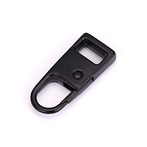 Zipper Pull Tab Replacement Metal Extension Handle Fixer Luggage Backpack Suitcase Button Spring Assortment