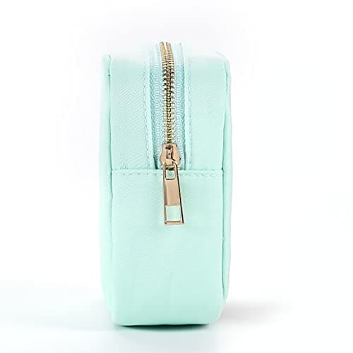 Travel Toddler Car Seat Travel Travel Cosmetic Bag Storage Bag Fashion Simple Solid Color Nylon Wash Bag Large Capacity Tech Organizer Travel (Mint Green, One Size) — view 4