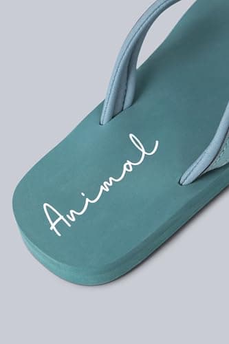 Animal Swish Womens Lightweight Flip-Flops Pale Gre 7 — view 6