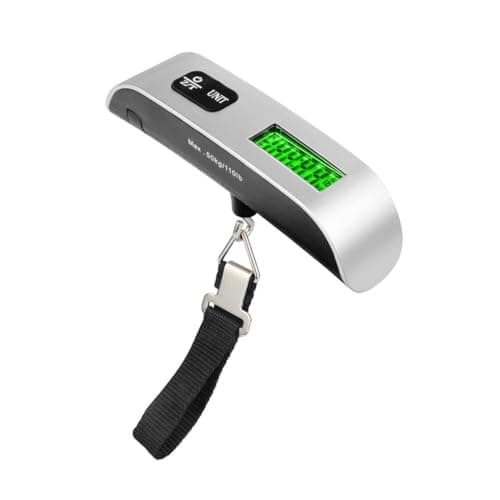 YIXANNX Scale Portable 50KG Electronic LCD Digital Weight Hanging Hook Balance Luggage Precise Baggage Steelyard for Household — view 2