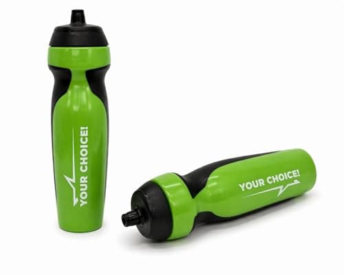 Reusable Sports Water Bottle Green Black Leakproof Student Drink Bottle — view 3