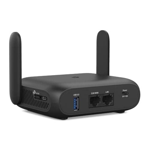 TP-Link TL-WR3602BE BE3600Mbps WiFi 7 Travel Router,USB 3.0 and 2.5 Multi-Gig WAN Ports, Portable WiFi Router, VPN Client or Server,Hotspot, Access Point, USB Tethering, Suitable for Hotel, Business — view 4