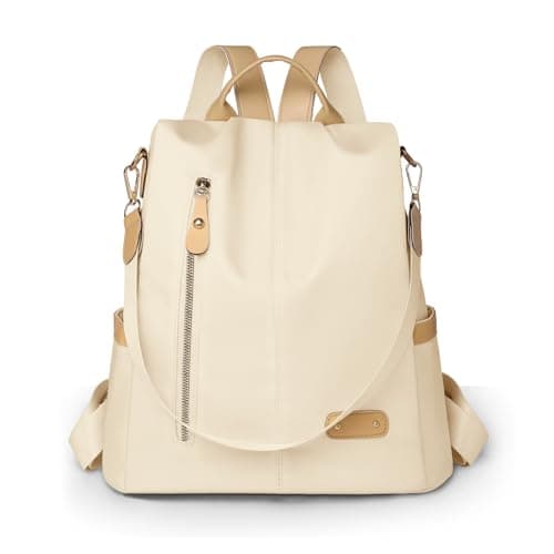 Aucuu Anti Theft Backpacks for Women, Women's Backpack, Lightweight Waterproof Ladies Rucksack, Large Casual Daypacks, Ladies Fashion Handbag, Travel Shoulder Bag for School Work Travel