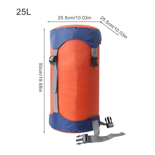 Adjustable Compression Bags for Storage Camping Stuff Sacks | Practical Sleeping Bag Stuff Sack Sleeping Bag Storage Sack for Clothes Blanket Pillow — view 5