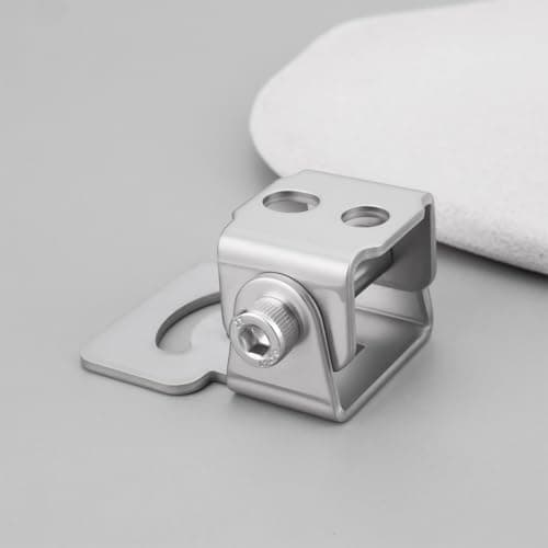 VGOL 2pcs Motorcycle Headlight Spotlight Mounting Bracket Stainless Steel for LED Light Bar Modification — view 5