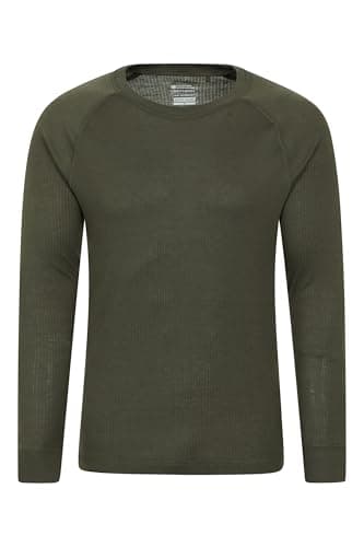 Mountain Warehouse Talus Mens Thermal Top & Pants Set Khaki (T M — view 2