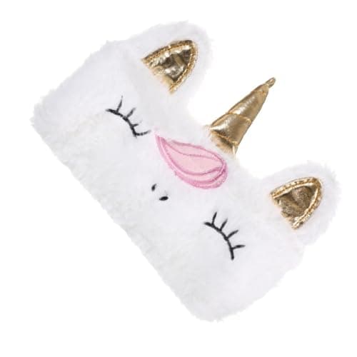 Plush Pencil Bag for White Washable Travel Back to School Party
