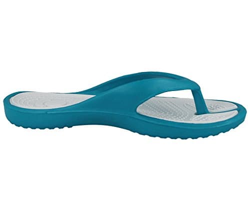 New Ladies Eva Toe Post Flip Flop Womens Pool Beach Slipper Water Proof Shoes (UK 3, Turquoise) — view 4