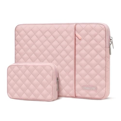 MOSISO Laptop Case 13.3 inch, 13-13.3 inch Laptop Sleeve, Chalk Pink