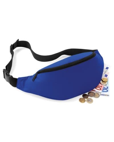 BAGBASE Belt Bag 8 Great Colors, Bright Real, M, Shiny Royal Blue, M