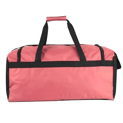 40 Litre, 22 Inch Duffle Bag for Women Men Travel; Large Duffel Bag with Shoulder Strap, Sections (Pink) — view 5