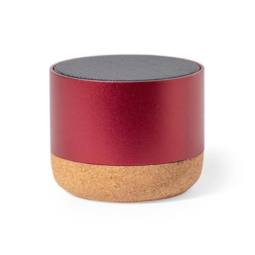 Sawfish Personalised Speaker Moore Bluetooth Speaker 3W with Recycled Aluminium & Cork Base | Wireless Bluetooth Portable Speaker — view 2