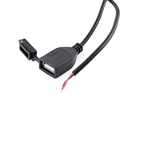 Motorcycle USB Charger,12V 24V to 5V USB Charging Cable Motorbike USB Charger Waterproof USB Power Supply Port Socket Charger For Motorcycle Smart Phone GPS — view 5
