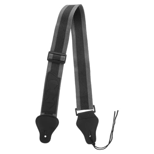 Gatuida Guitar Strap Acoustic for Men Electric Bass Guitars Pick Holder Thin Travel Strap Cotton Mesh Design for Comfort for Live Performances and Practice Sessions