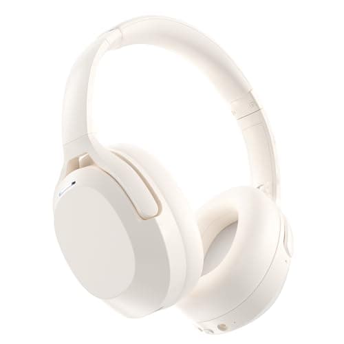 Rebocico Noise Cancelling Headphones Wireless Bluetooth Over Ear for Travel