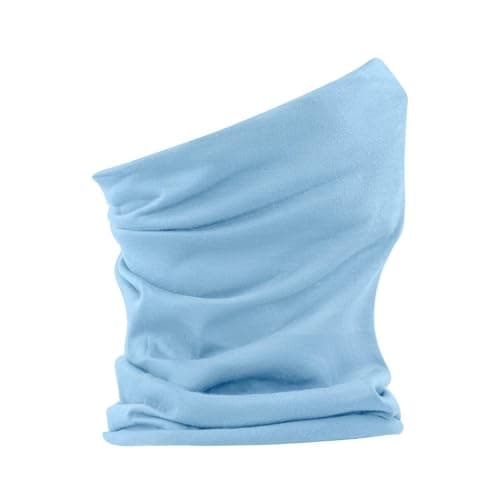 6/3/1 Pack of Face Mask Balaclava Neck Tube Scarf Snood Bike Warmer Travel Cover by Tie Co (1 x Sky Blue)