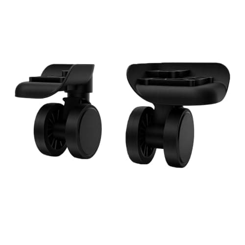 Keenso Suitcase Wheels Replacement, Double Row Silent Casters — view 3