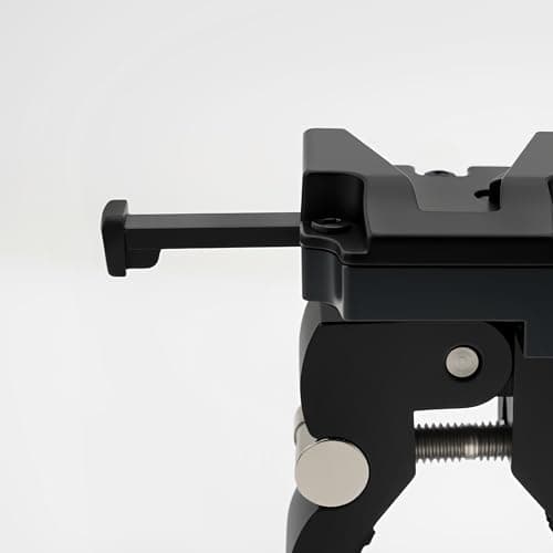 LSYRIA V Mount Universal Crab Clamp V Lock Battery Quick Release Super Adjustable Mount Tripod Adapter Holder for Light Stand Tripod Legs, Compatible with DSLR Camera Battery (Black) — view 6