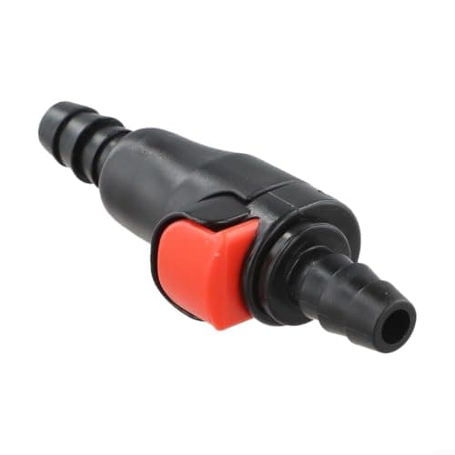 2 Pack Quick Release Hose Pipe Fittings for 6mm Tube - Automatic Shut Off Waterstop Connector for Hydration Backpacks - Plastic Garden Hose Adapter for Cycling — view 6