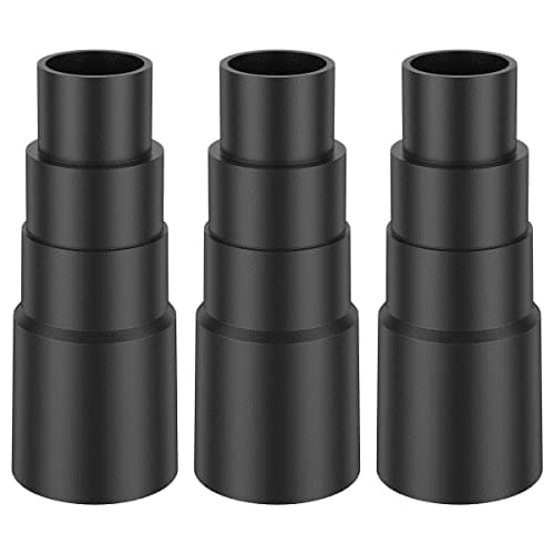 3 Pcs Universal Vacuum Adapter, 26.5MM-38MM Dust Extractor Hose Adaptor for Random Orbital Sander, Jigsaw, Circular Saw Reducer, Saw Eccentric Grinder Accessories