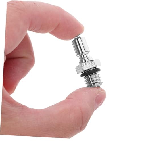 KOMBIUDA 2pcs Quick Release Scuba Valve Adapter Thread Pressure-resistant Air Connector for Diving Equipment Compact and Lightweight for Professional and Beginner Divers Travel-friendly — view 3