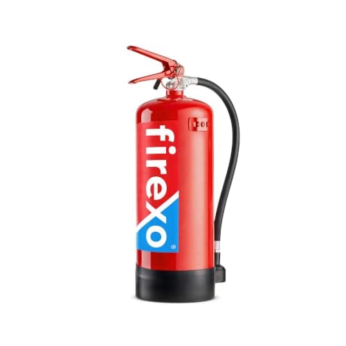 Firexo All in One Fire Extinguisher (6 Litre / 6 kg) - Multipurpose Extinguisher for All Fires inc. Li-ion Battery Fires! - Safety & Emergency Equipment for Home, Kitchen, Fireplace, Grill, Caravan — view 2