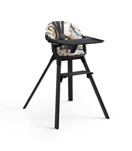 Stokke Clikk Cushion, Multi Circles - Compatible with Stokke Clikk High Chair - Provides Support for Babies - Made with Organic Cotton - Reversible & Machine Washable - Best for Ages 6-36 Months — view 4