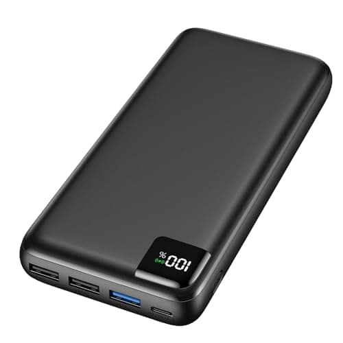 A ADDTOP Power Bank 20000 mAh - 22.5 W Quick Charge Function Small Power Bank - Battery Pack External Mobile Phone Batteries with USB C Portable Charger with 4 Outputs for Phone Tablet