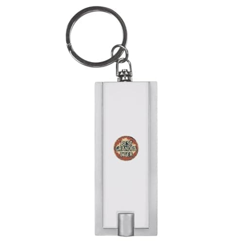 Azeeda 'Best Grandpa Ever ' LED Keyring Torch (KT00041302)