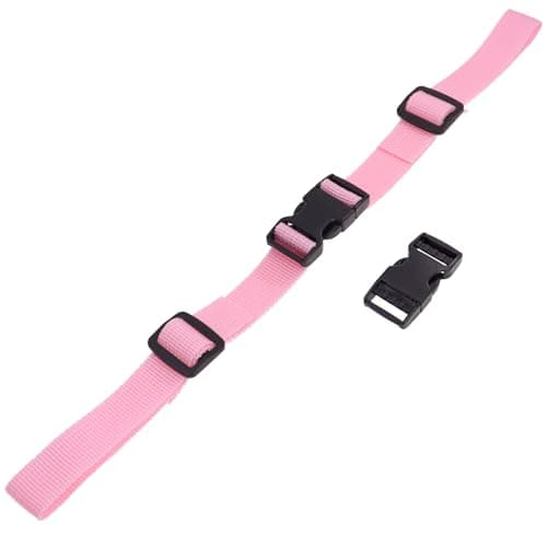 Bettli Adjustable Chest Strap Backpack with Quick Release Buckle for Kids Hiking and Jogging (Pink)