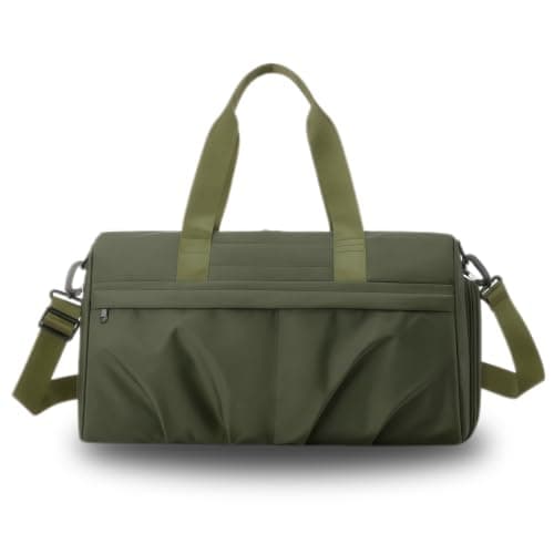 Cycayit Gym Bag with Shoe Compartment, 45 cm, Army Green
