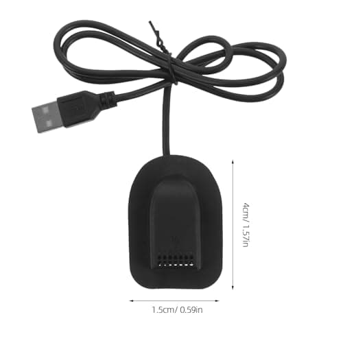 WATIIFUFU USB Charging Cable Backpack Extension Lead Pvc Black for Cameras — view 2