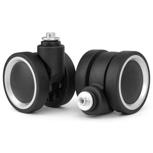 Vivikivi 2 Pcs Suitcase Wheels Replacement 55mm Luggage Wheels, LN-A39