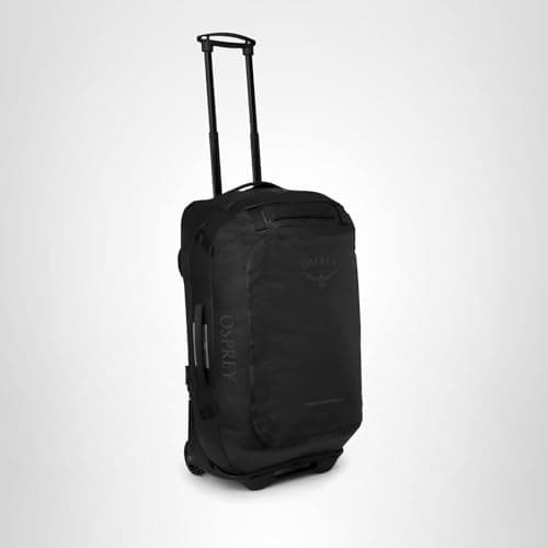 Osprey Transporter Wheeled Duffel Travel, 60L, Raven Black/Black — view 2