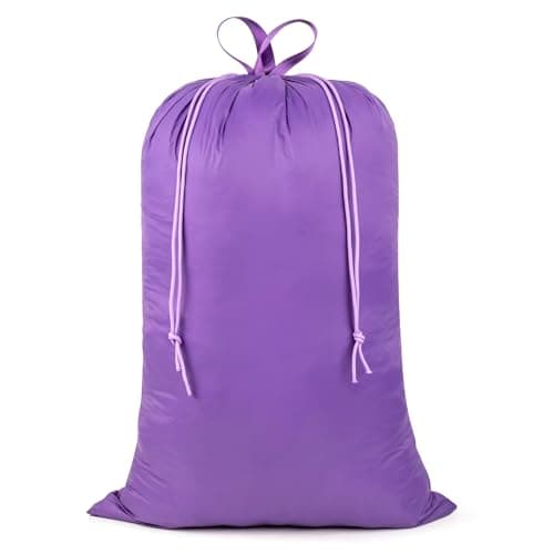 WiseBoy Large Laundry Bag with Handles, Heavy Duty Travel Laundry Bag