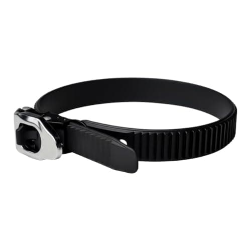 LatoYard Inline Roller Skate Strap with Buckle, Nylon and Aluminum Alloy Ski Boot Binder Skates and Skis, Adjustable Quick Release Tie Training and Travel, 50 cm