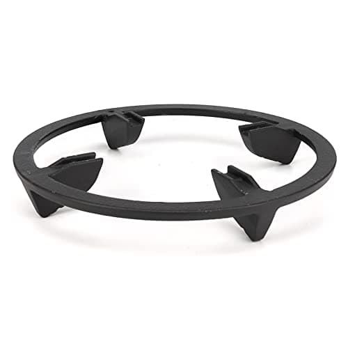 NEMORSO Cast Iron Wok Support Ring, Wok Support Stand for Gas Hob for Kitchen Samsung, Ge, Frigidaire, Whirlpool, Kitchenaid Etc - Wok Adapter Universal Non Slip, Gas Stove Rack Accessories — view 3