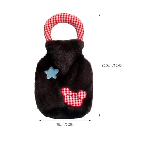 Relief Silicone Hand Feet Warmer for, Black — view 3