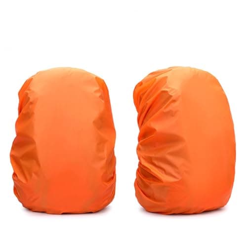 Generisch 2026 Backpack Rain Cover Nylon Cloth Backpack Protector Non-Slip Buckle Straps for Hiking Camping, yellow, 70 x 40 cm, Travel Backpacks — view 3
