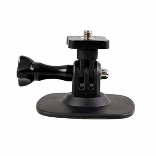 Okiyakusama Motorcycle Camera Mount Action Camera Holder Helmet Mount Base Silicone Build With 1/4 Inch Adapter Multi Angle Capture Suitable for road trips riding biking skiing daily commuting