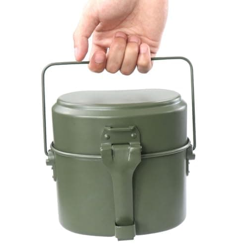 BildeeMait Camping Mess Kit 3 Low-bulk Aluminum Multi-purpose — view 2