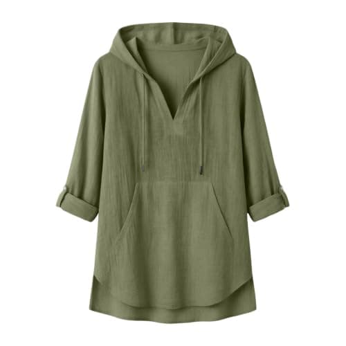 Women's Overhead Hoodie, Sweatshirt, for Road Trips and Walking, Sweat Top — view 5
