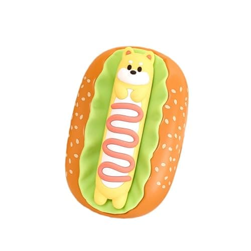 RNXRZANK Hot Dog Shaped Hand Warmer. Cute, Lightweight, Practical, And Reusable. Electric Hand Warmer for Winter, Ideal for Travel, Yellow