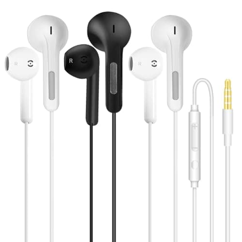 Wired Earphones In Ear Headphones Wired ear buds 3.5mm jack head phones