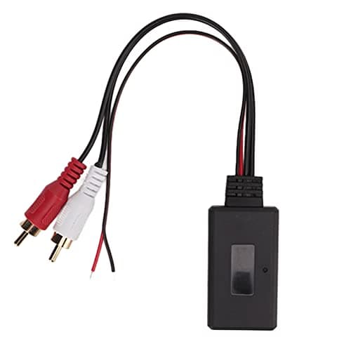 Asixxsix Car Wireless Module, ABS Aux Adapter for Plug and Play Music