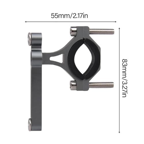 Bottle Cage Converter, Aluminum Alloy Rack Adapter, Rose Gold — view 3