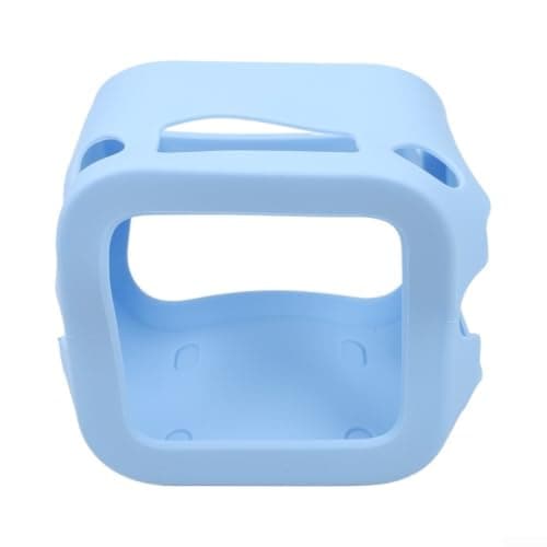 Linhexis Silicone Case for Yoto Player 3rd Gen with Handle, Anti-Slip Protective Cover for Kids, Bumper Shell(Blue) — view 3